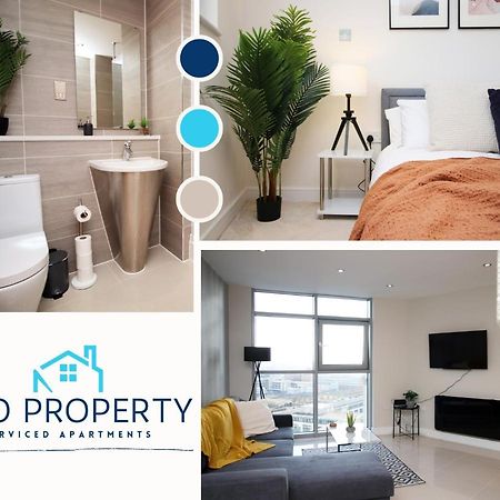 קארדיף The Skyline - Luxury City Centre Flat With Designated Parking מראה חיצוני תמונה